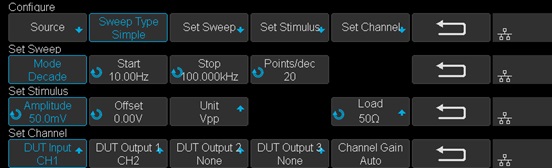 Bode Plot Ⅱ设置